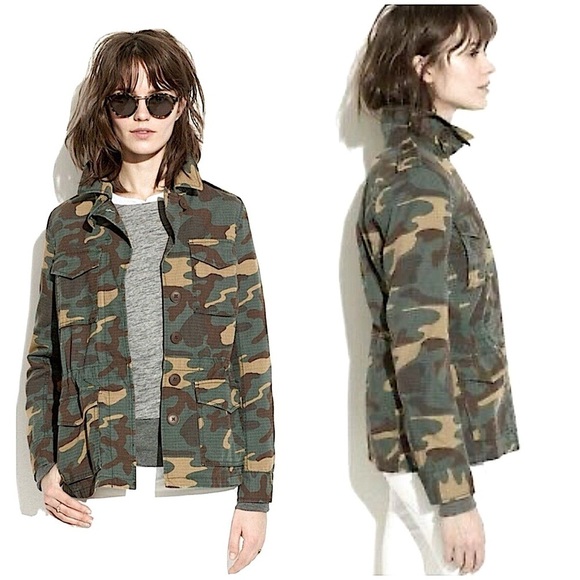 BOGO! Madewell ‘Outbound’ Camo Utility Jacket - Picture 1 of 11